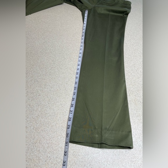 Lauren Ralph Lauren Green Adelle Pants Size 6 - Picture 5 of 8